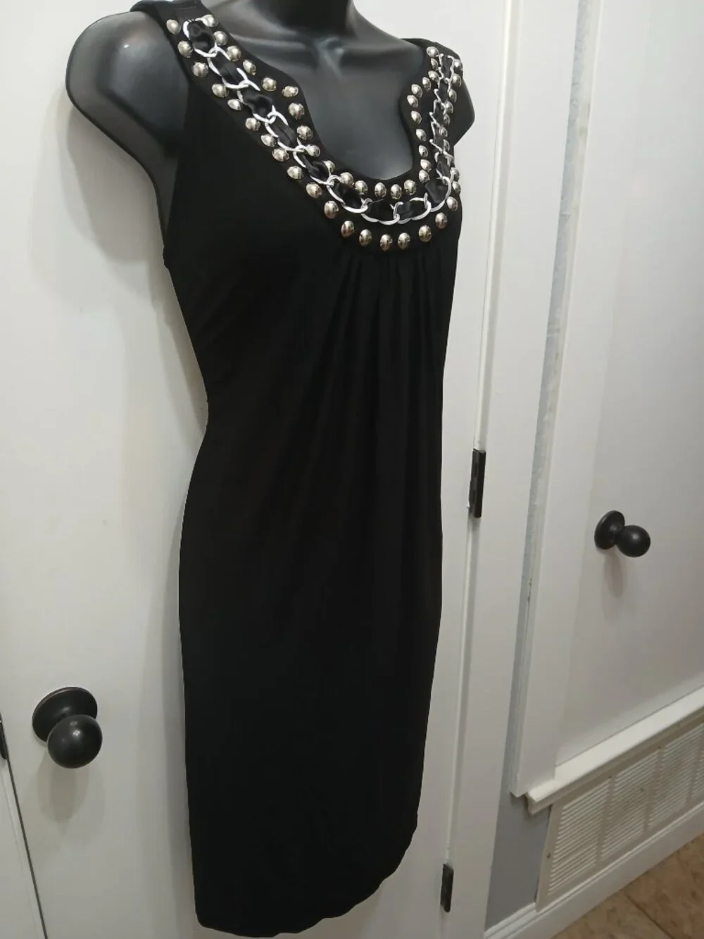 Another Thyme Dressy Biker Chic Dress🖤 - Picture 3 of 8